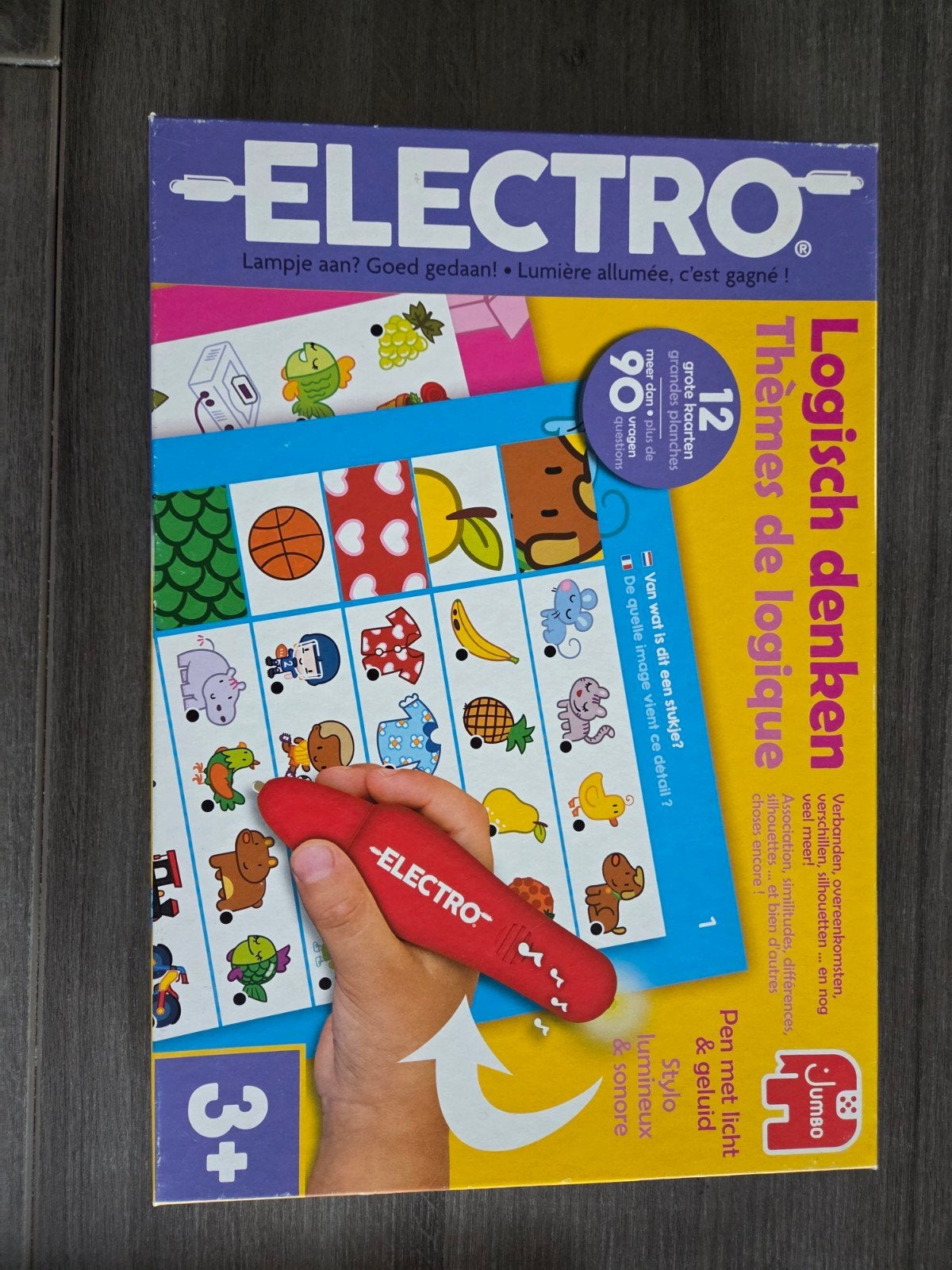 Jumbo Electro Logisch Denken - Educatief Spel 3+, Ophalen, Zo goed als nieuw, Puzzelen, Met licht