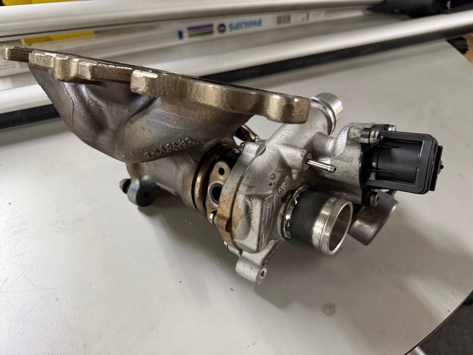 Gebruikte turbo met spruitstuk voor Renault, Ophalen of Verzenden, Gebruikt, Renault