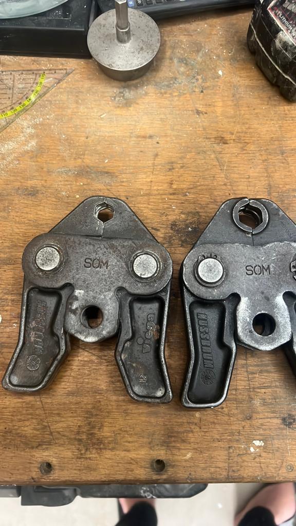Persbekken Viega set V 12,15,22mm, Ophalen of Verzenden, Zo goed als nieuw