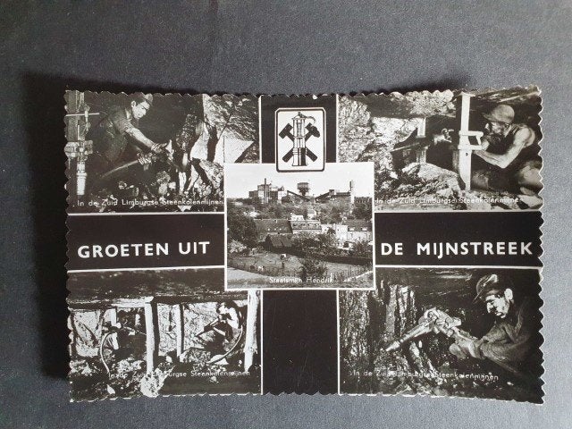 collectie BRUNSSUM mijnstreek Staatsmijn Hendrik (3x), Ophalen of Verzenden, Voor 1920, Limburg