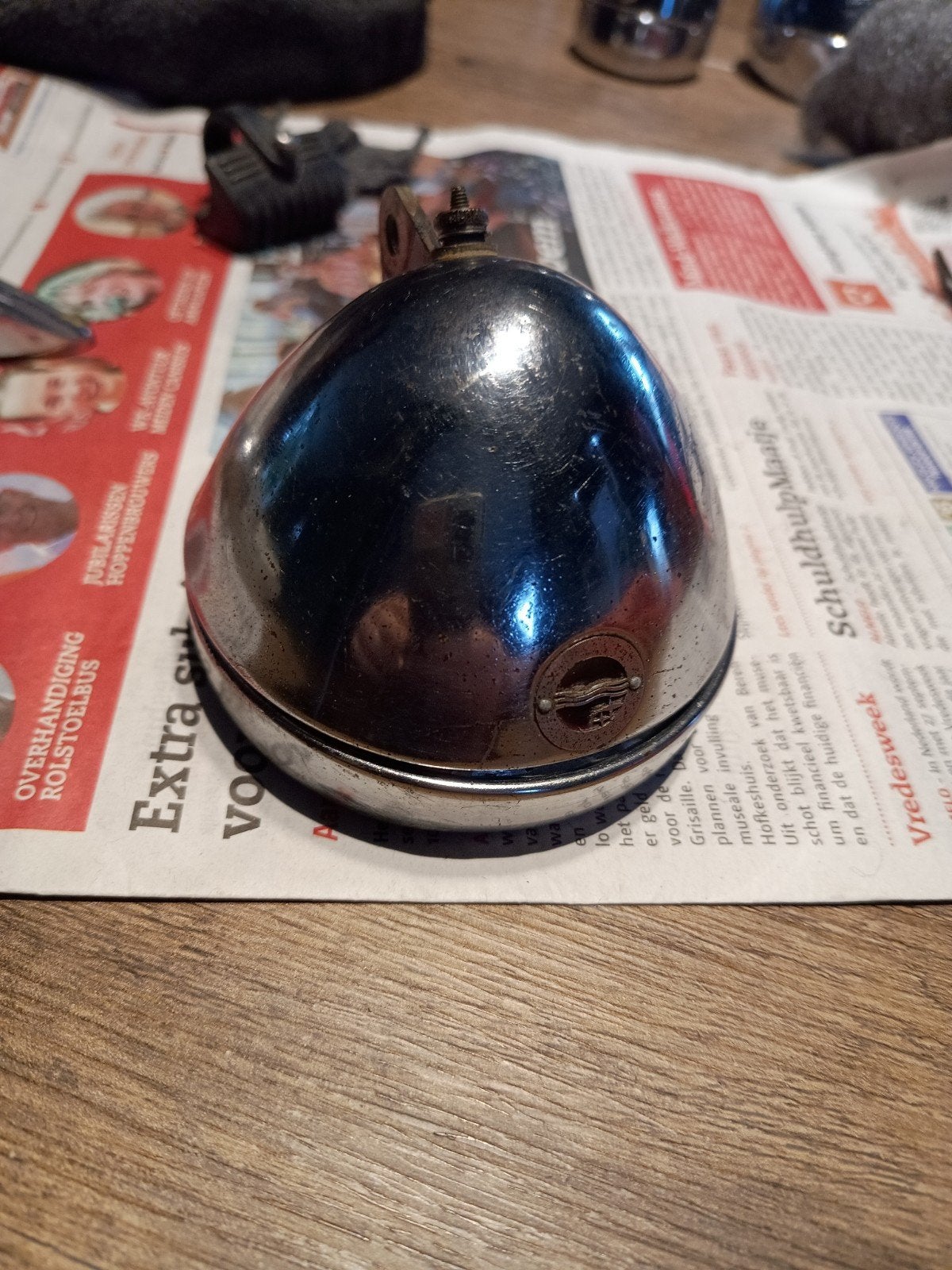 Philips Koplamp Jaren '50 - Omgebouwd voor Halogeen, Ophalen of Verzenden