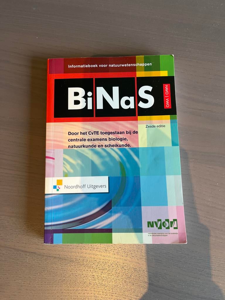 BiNas (6e Editie), Boeken, Schoolboeken, Ophalen of Verzenden, Gelezen