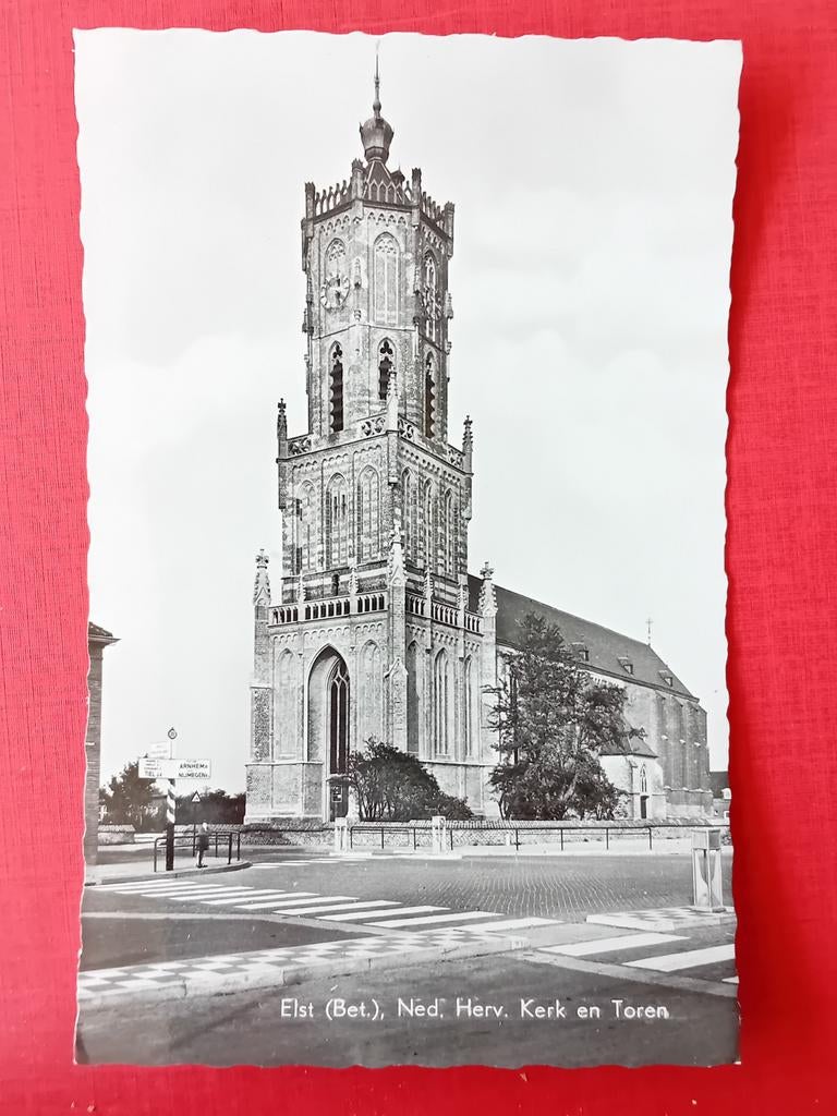 Ansichtkaart Elst.  Bet, Ophalen of Verzenden, Gelderland