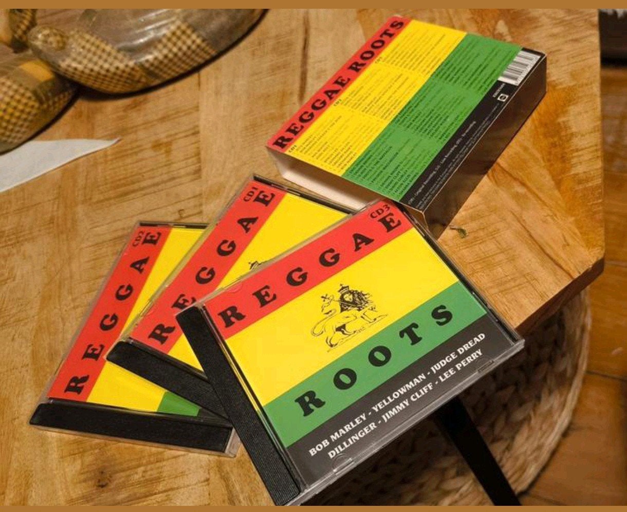 Roots reggae dub 3 CD set Kbox3604 nette staat mix collectie, Ophalen of Verzenden, Zo goed als nieuw