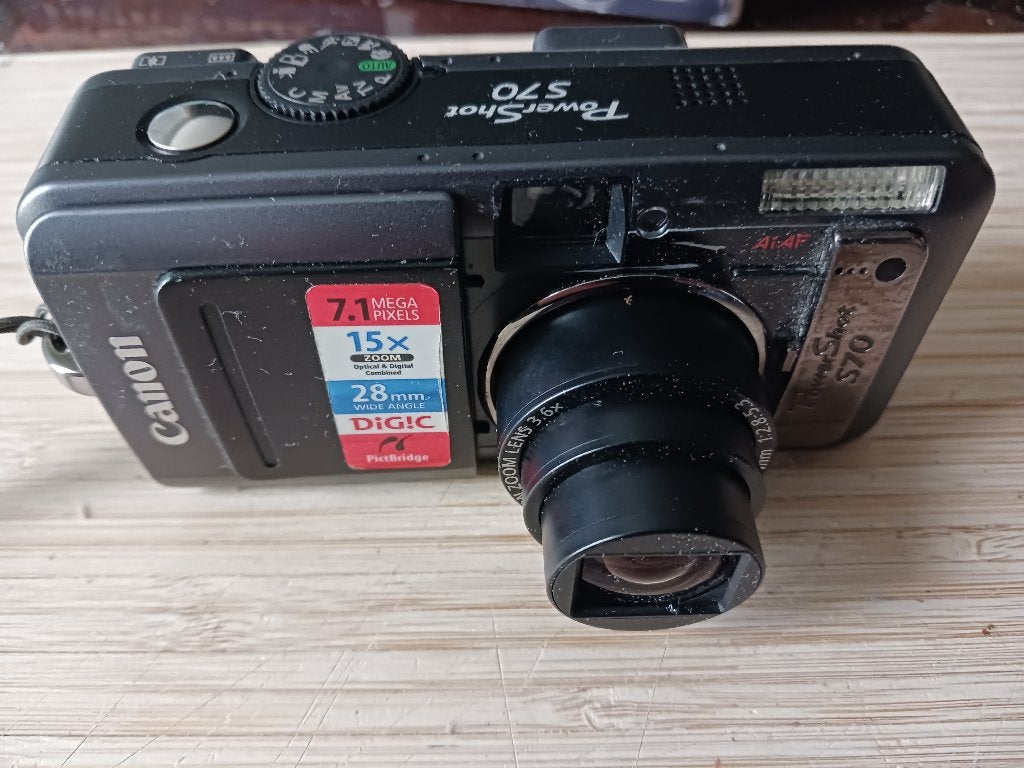 Canon Powershot S70., Accu, Canon, Ophalen of Verzenden, Zo goed als nieuw