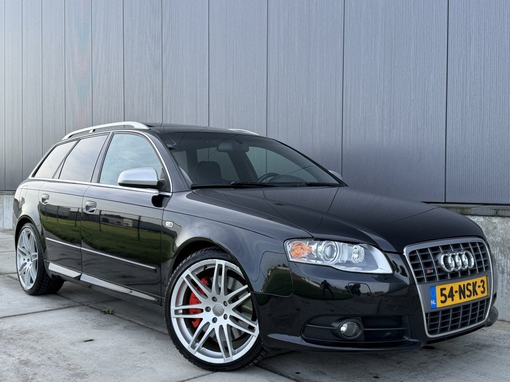 Audi S4 4.2 V8 350PK Quattro S-Line / Recaro seats / Bose /, Automaat, 1730 kg, Gebruikt, Zwart