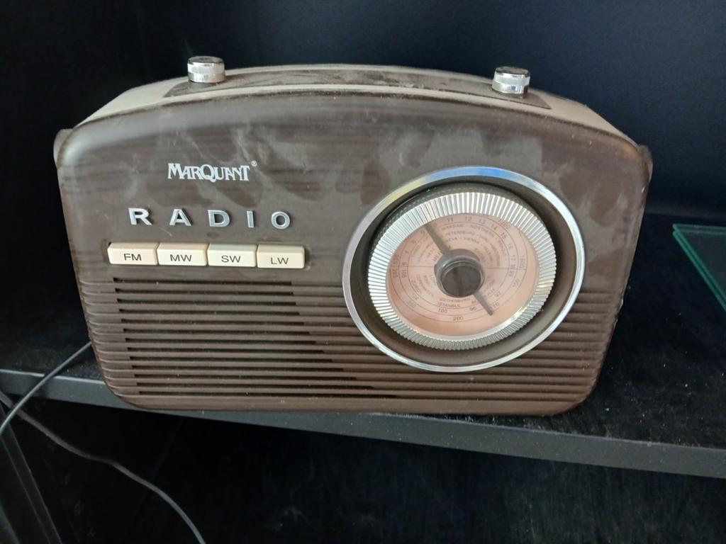 Vintage Marquant Radio - FM/MW/SW/LW Ontvanger, Audio, Tv en Foto, Ophalen of Verzenden, Gebruikt, Radio
