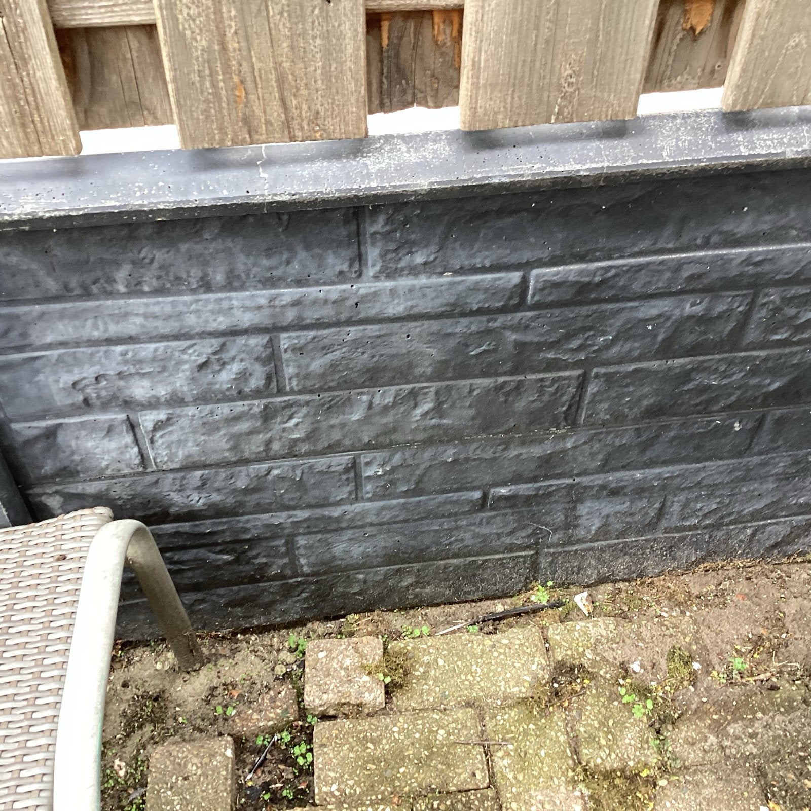 Betonnen delen antraciet grijs (2 stuks), Tuin en Terras, Verzenden, Nieuw, Beton, Overige typen