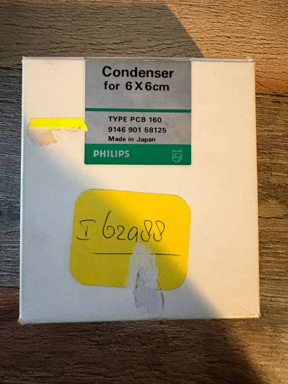 Philips condensor 6 x 6, Ophalen of Verzenden, Nieuw, Philips, Overig typen