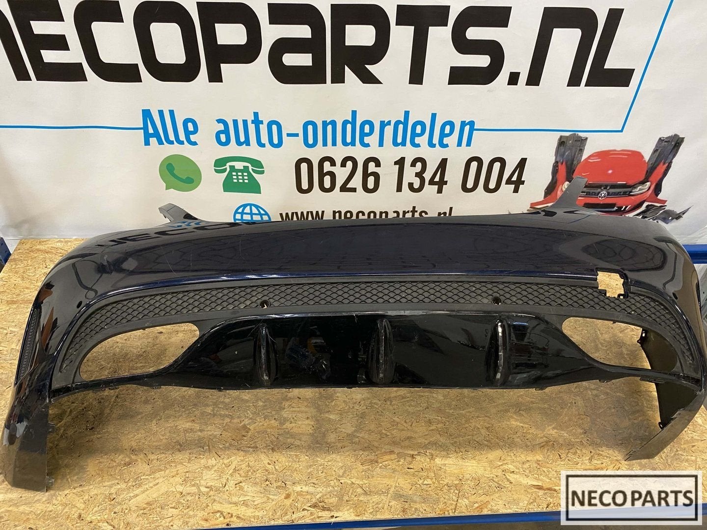 C klasse W205 sedan limousine Amg achterbumper, Gebruikt, -, Ophalen of Verzenden, Achter
