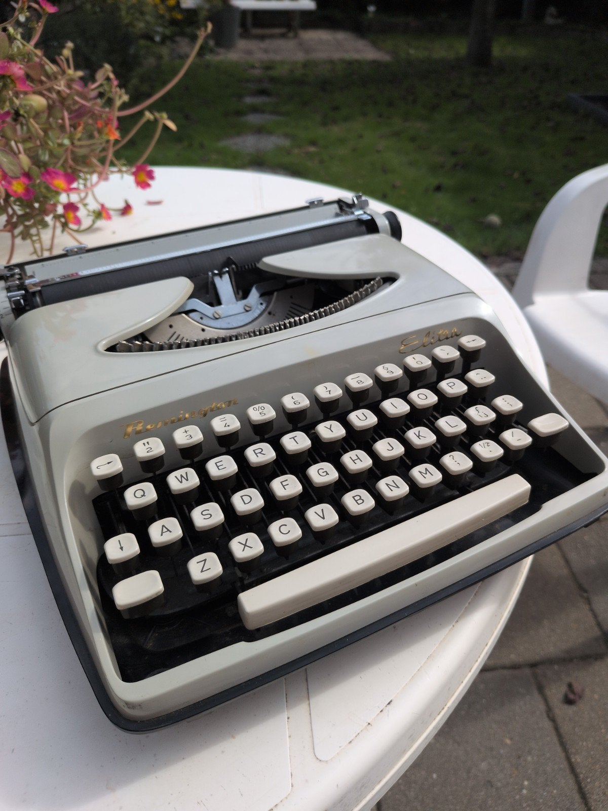 Vintage Remington Elitra typemachine (met originele koffer), Diversen, Ophalen