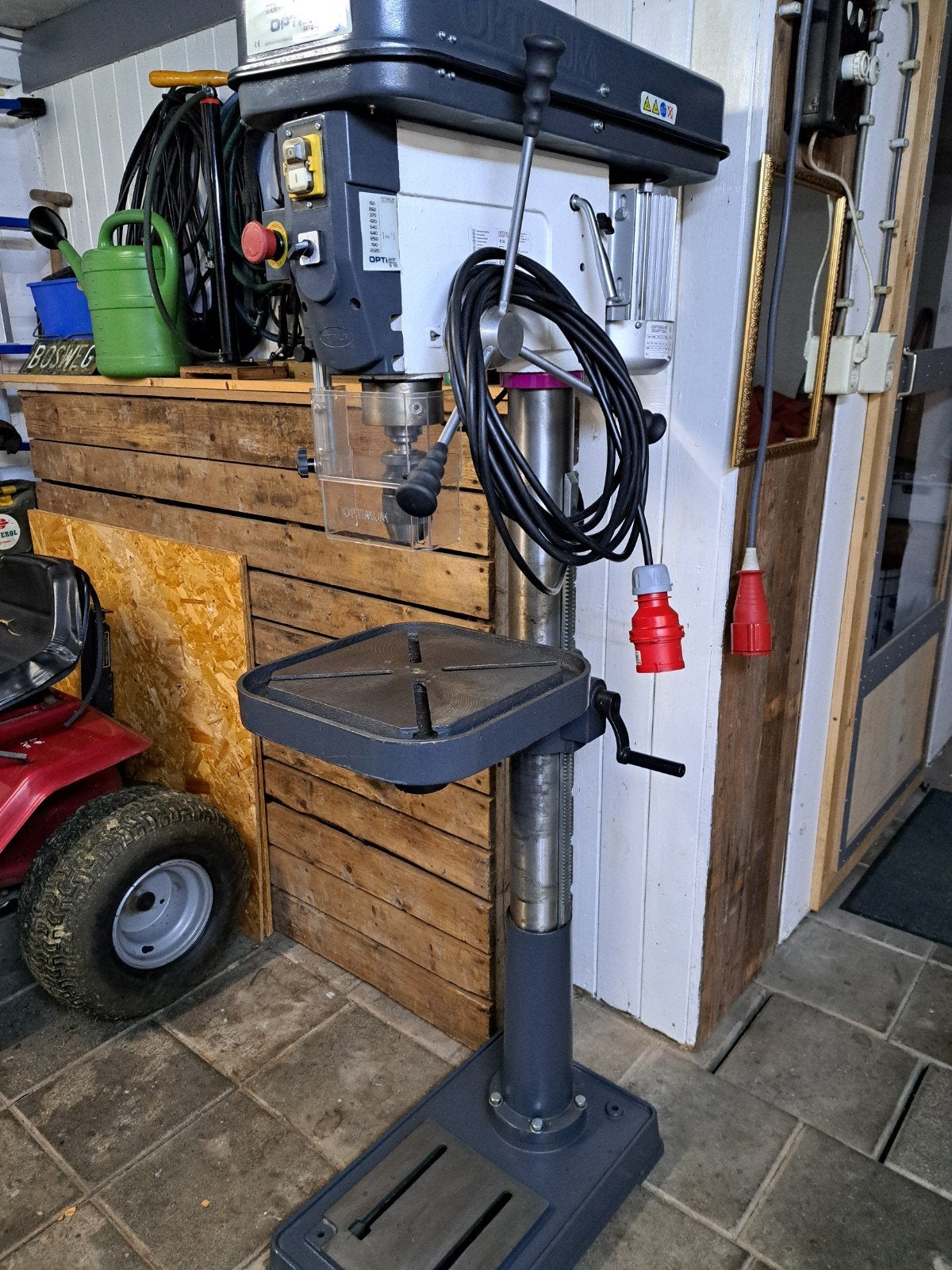 Optimum Optidrill B32 Kolomboormachine - Krachtig en Robuust, Ophalen