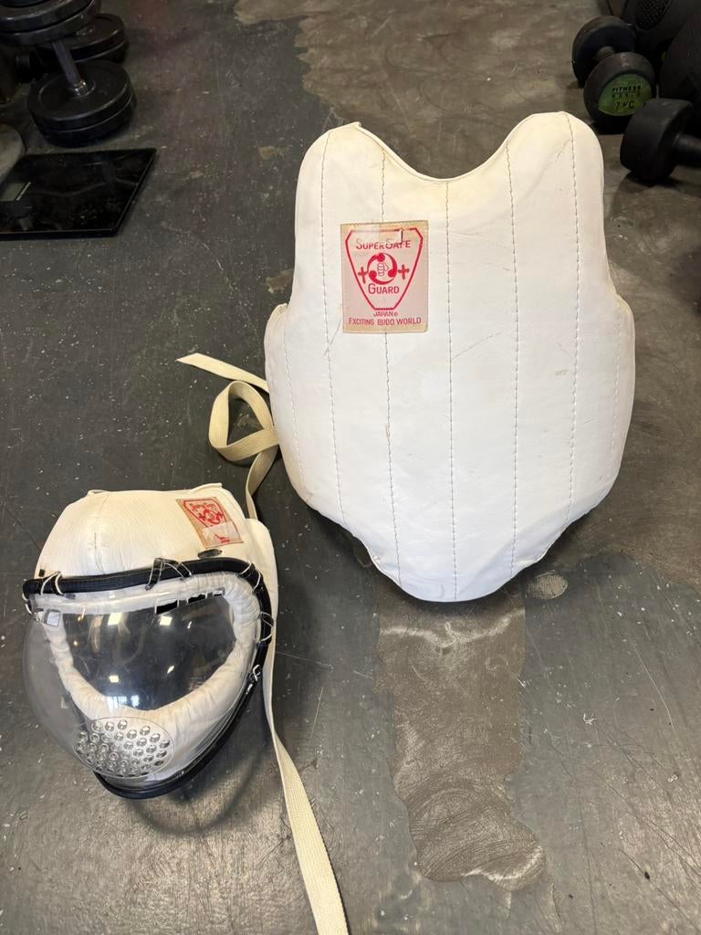 Supersafe guard  borst beschermer en hoofd kap, Gebruikt, Overige, Borst en hoofd, Super guard