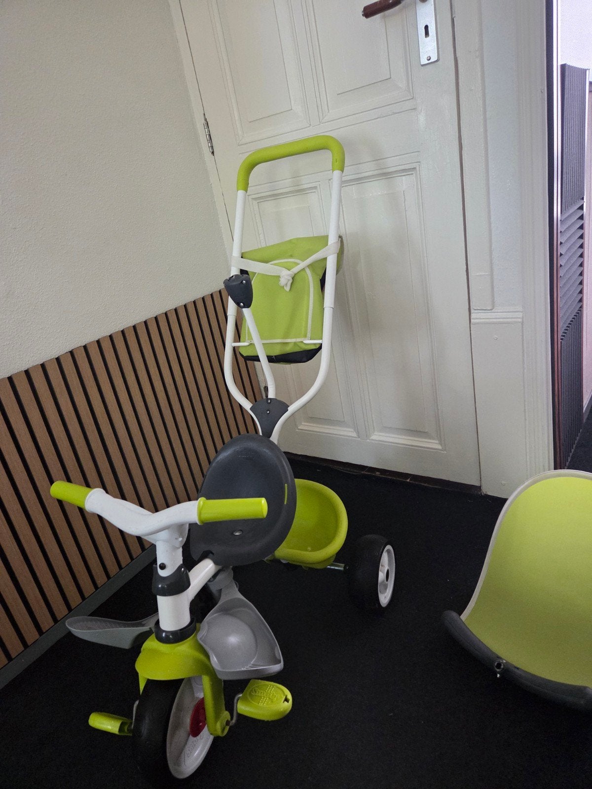 Smoby Baby Balade Driewieler Groen/Grijs, Ophalen