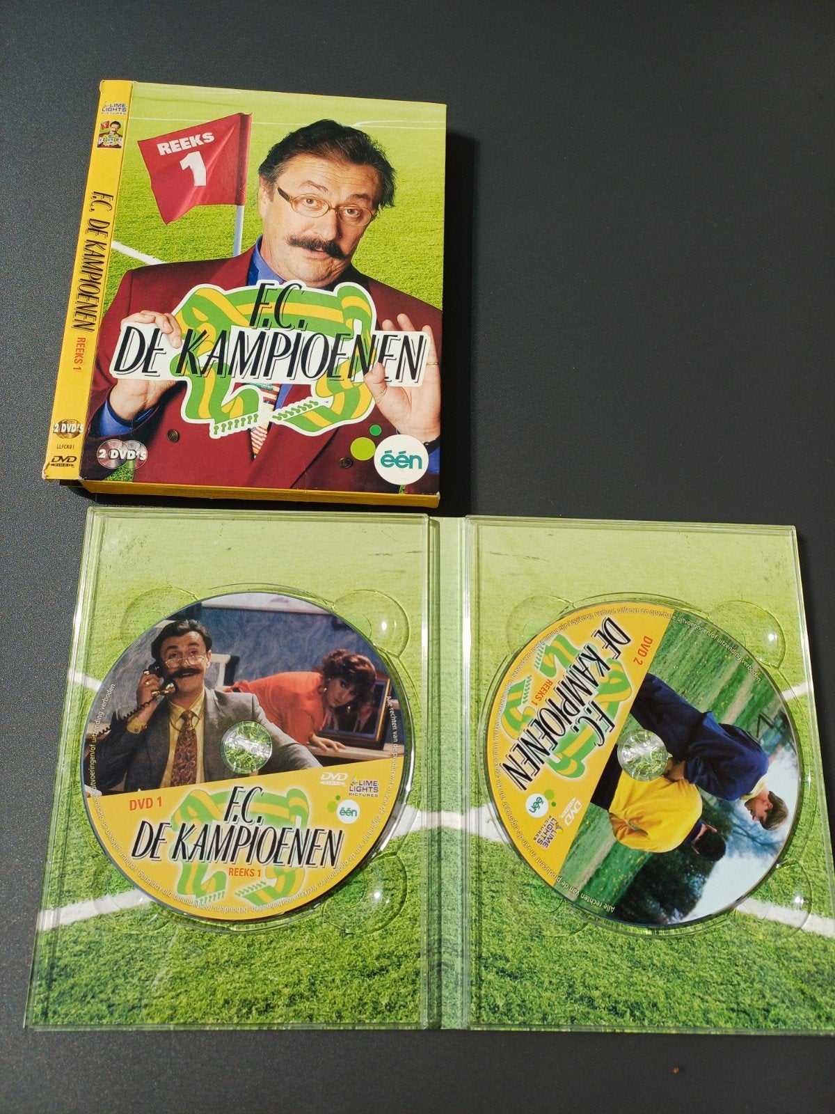 F.C. De Kampioenen - Reeks 1 (2 DVD's), Cd's en Dvd's, Dvd's | Tv en Series, Gebruikt, Seizoen 1, Alle leeftijden, Nederlands