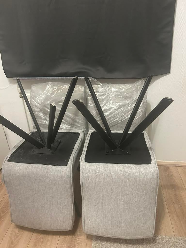 Eetkamerstoelen 4 stuks, Ophalen, Zo goed als nieuw
