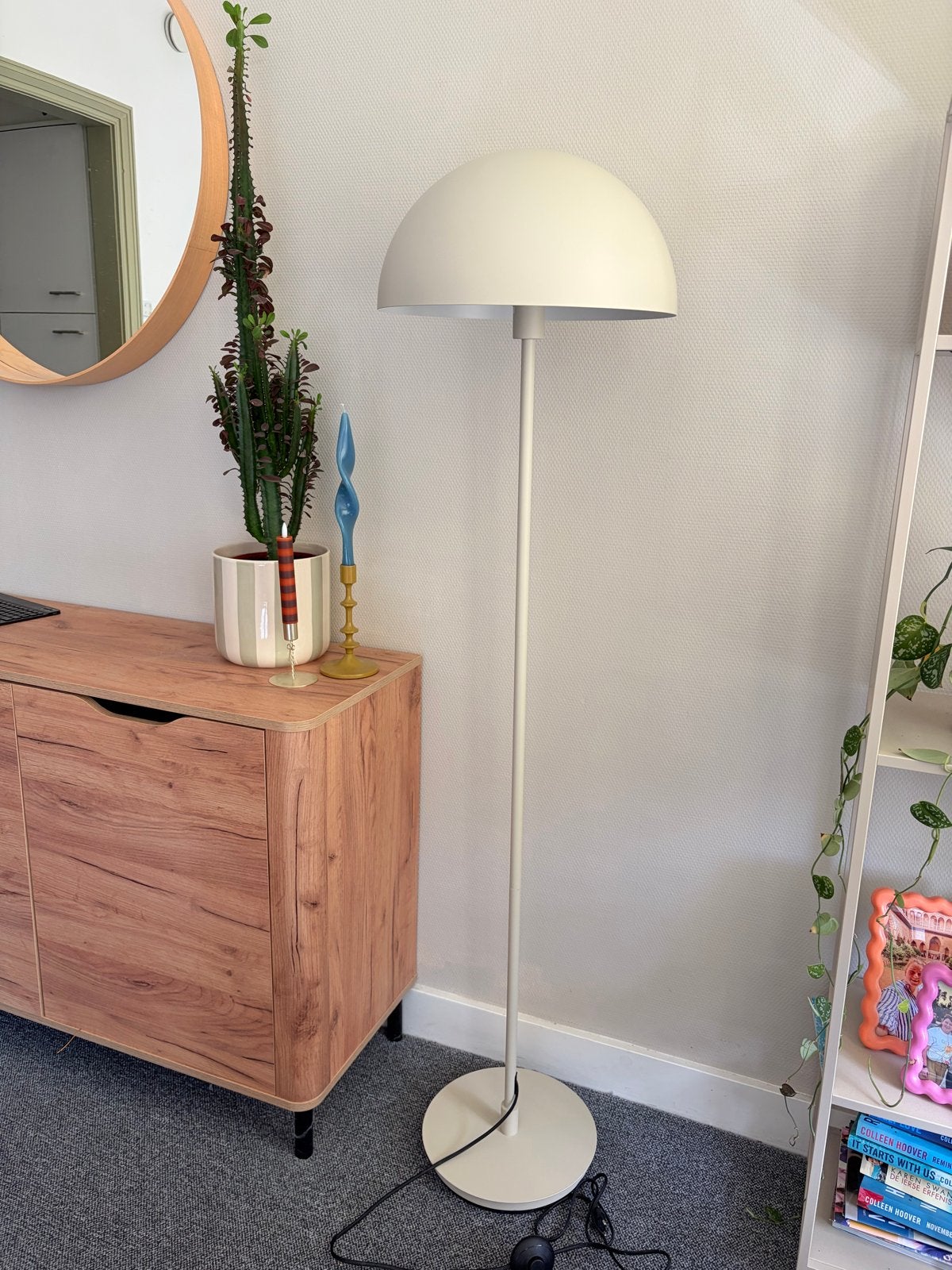 Zo goed als nieuwe vloerlamp - Gekocht bij Fonq, Ophalen, 100 tot 150 cm, E27 (groot), Zo goed als nieuw