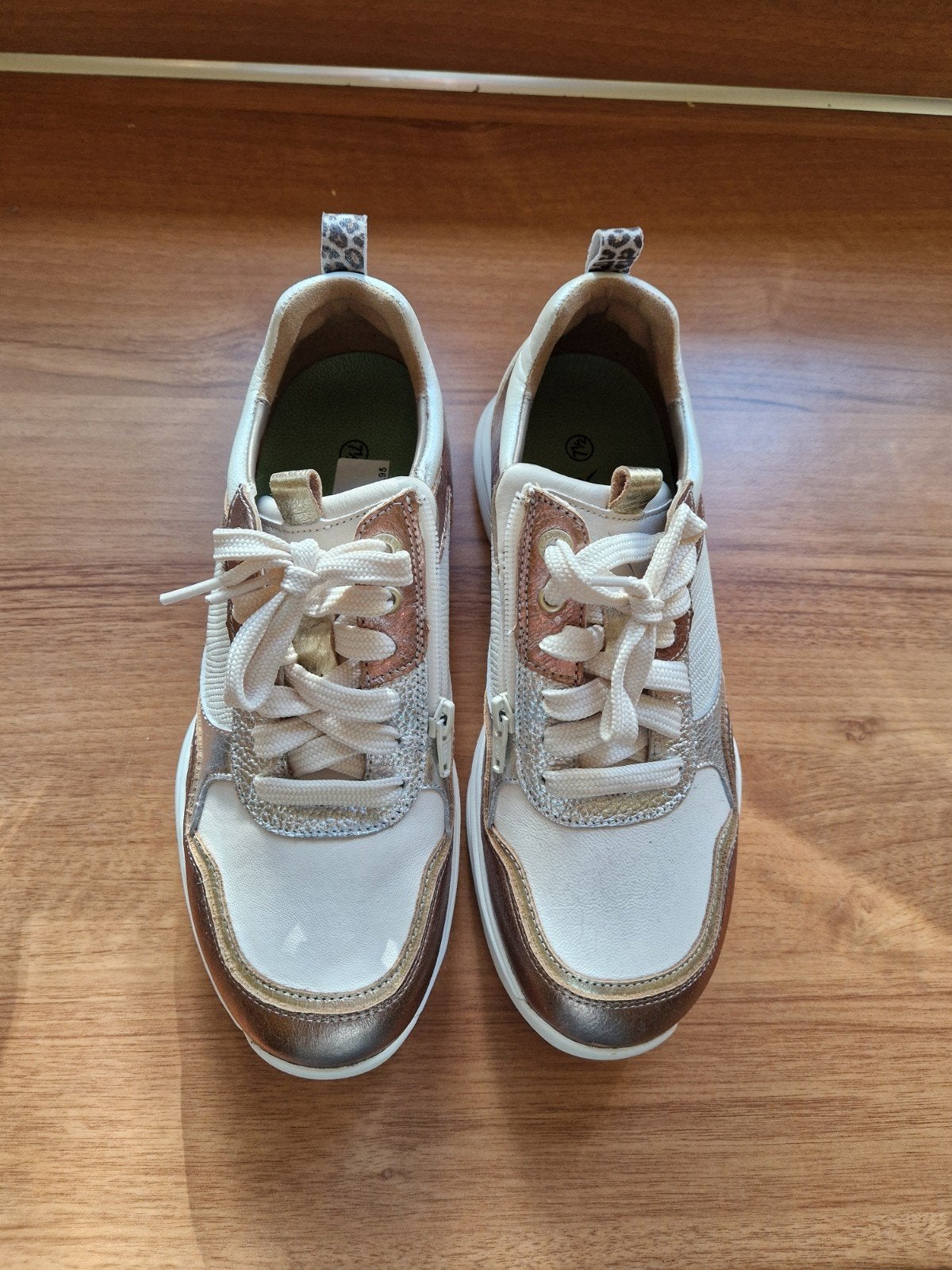 Xsensible Stretchwalker Sneakers - Brons Combi, Kleding | Dames, Xsensible, Nieuw, Ophalen of Verzenden, Sneakers of Gympen