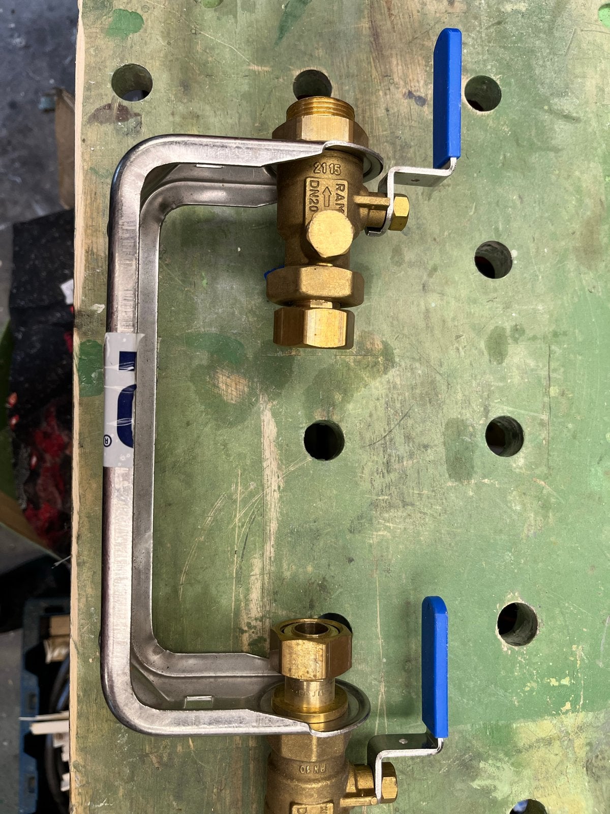 Raminex watermeterbeugel Qn1,5 laag + kogelkraan 3/4"x15/22m, Ophalen of Verzenden, Nieuw, Overige typen