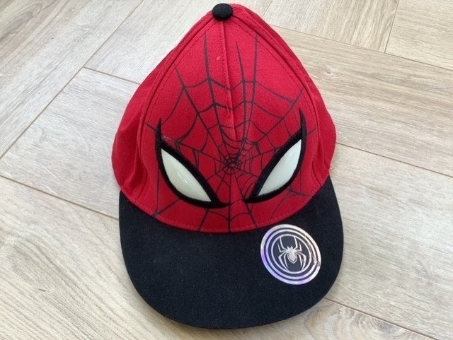 Stoere pet - spider-man pet 104 - 128 - zgan, Kinderen en Baby's, Kinderkleding | Petten en Hoeden, Zo goed als nieuw, Jongen