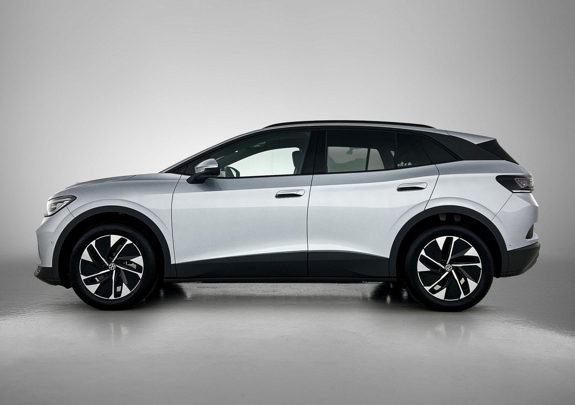Volkswagen ID.4 Pro Business 77 kWh 286 PK | Trekhaak | 360, Automaat, 12 maanden, Achterwielaandrijving, Zwart