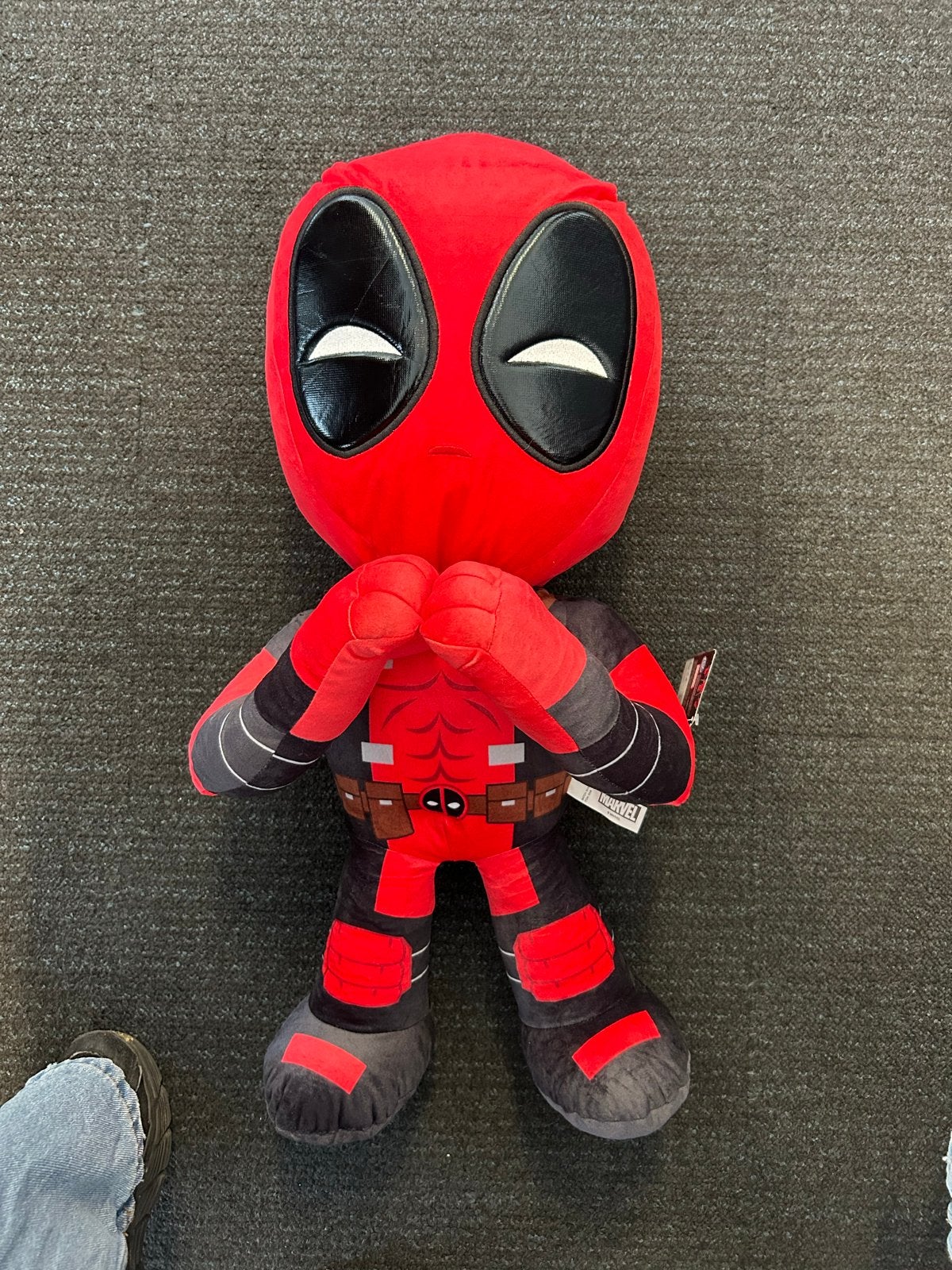 Grote Deadpool Knuffel - Marvel Comics Pluche Figuur, Ophalen of Verzenden, Nieuw, Overige typen
