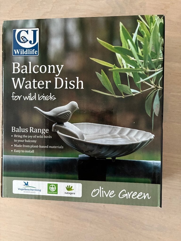 Wildlife balkon waterschaal, Ophalen of Verzenden, Zo goed als nieuw, Drinken en Voederen