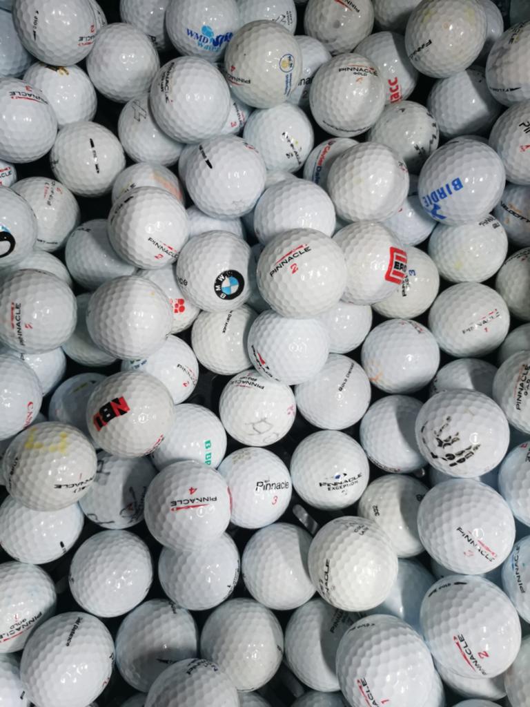 Pinnacle gold golfballen 100 stuks AAAA kwaliteit, Sport en Fitness, Golf, Ophalen of Verzenden, Bal(len)