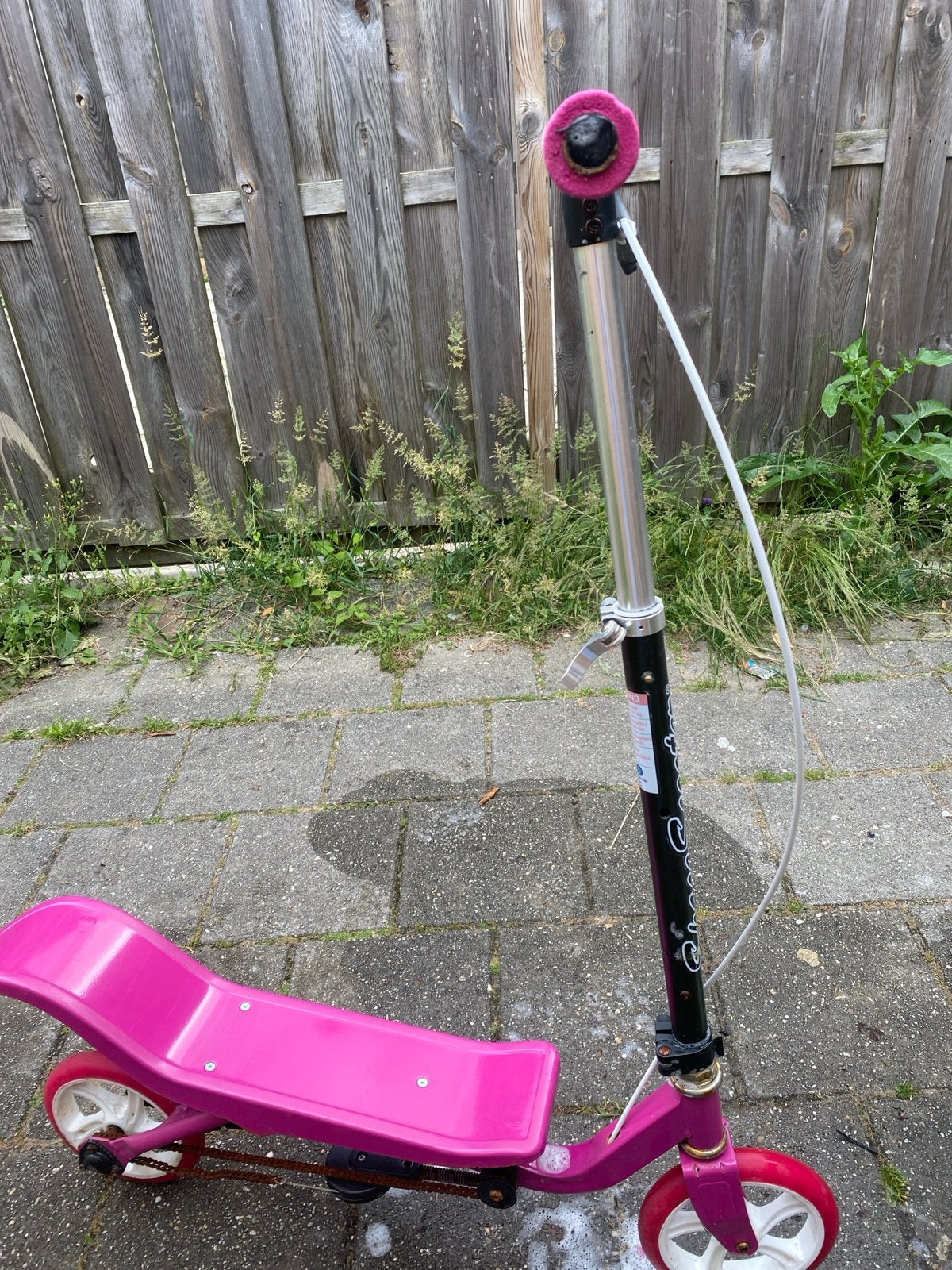 Roze Space Scooter voor Kinderen - Gebruikt, Ophalen of Verzenden, Gebruikt, Overige typen