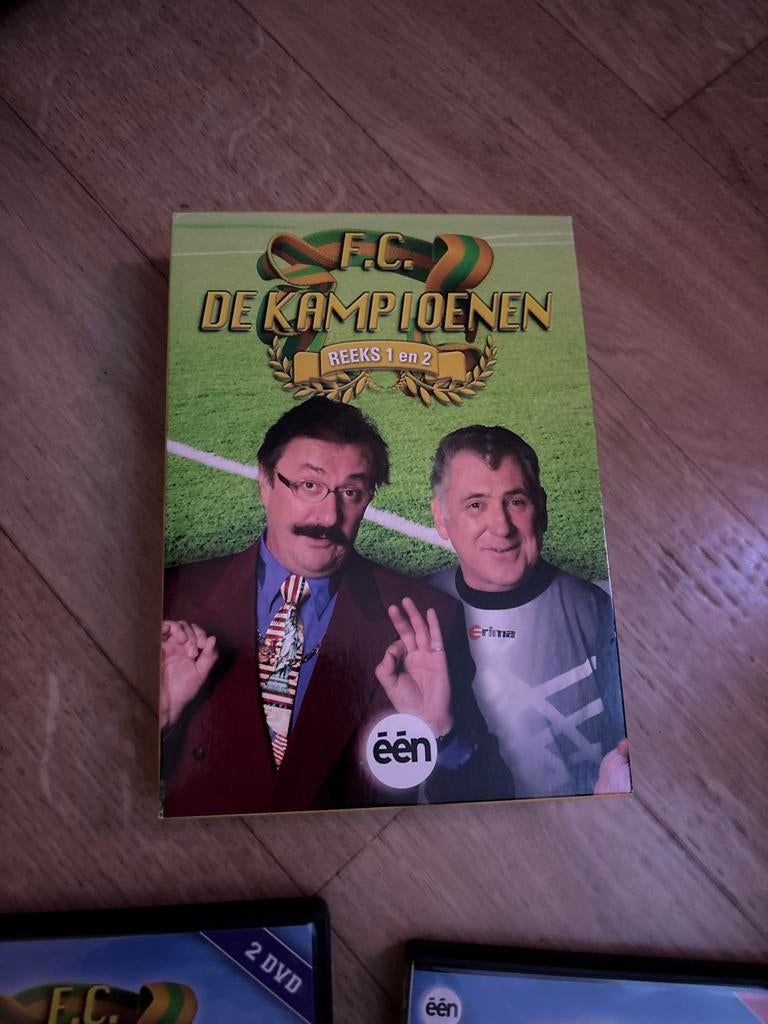 F.C. De Kampioenen Reeks 1 en 2 DVD Boxset, Alle leeftijden, Ophalen of Verzenden, Gebruikt, Komedie