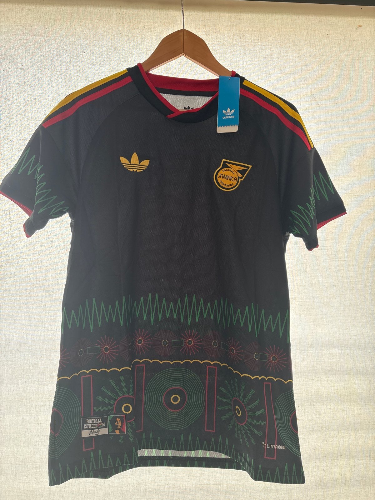 Adidas Jamaica Voetbalshirt - Thuis- en Uitset (Nieuw), Maat L, Ophalen of Verzenden, Nieuw, Shirt