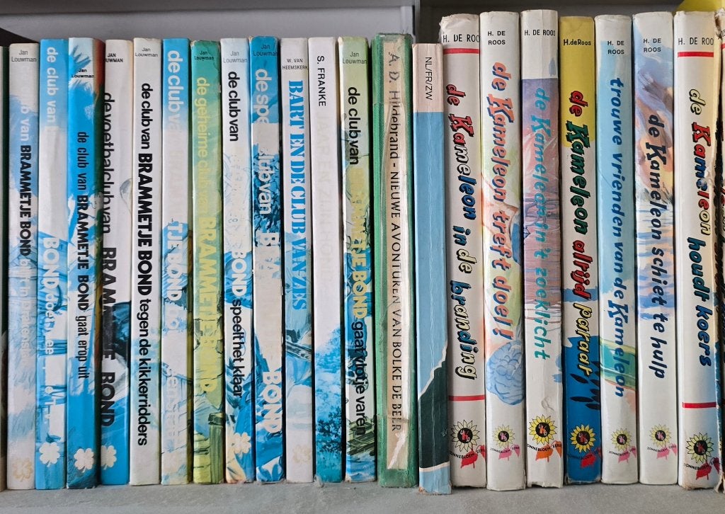 19 boeken 'Club van Brammetje Bond' serie & 'Kameleon' serie, Boeken, Ophalen of Verzenden, Gelezen, Fictie algemeen