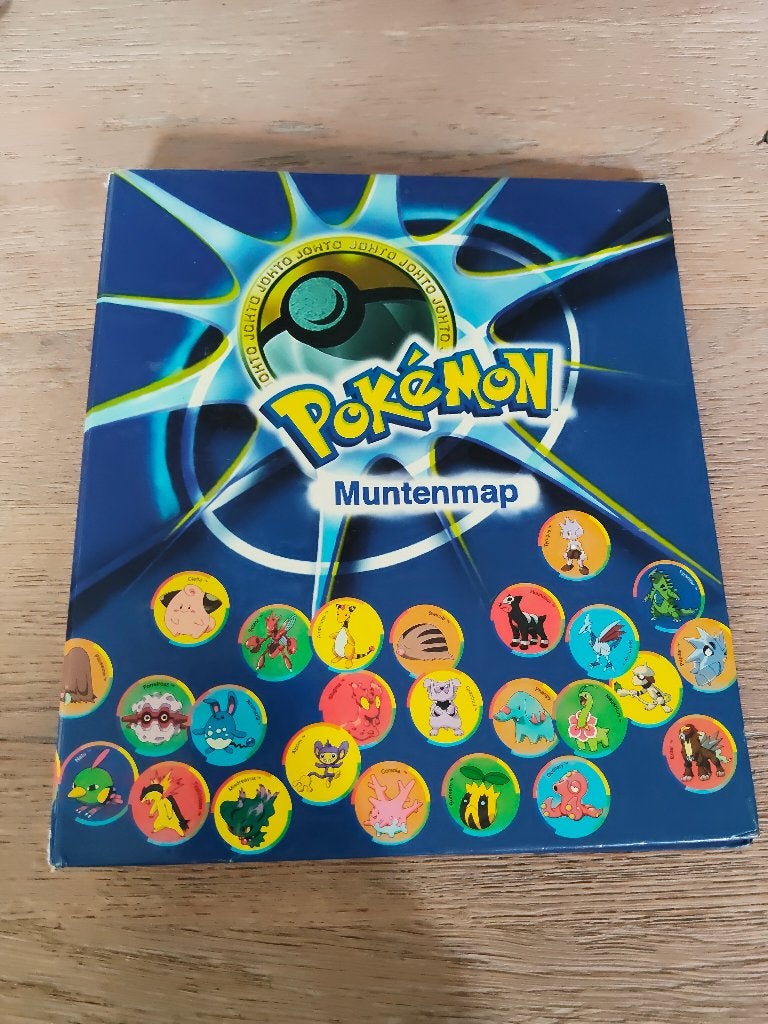 Pokemon muntenmap, Verzenden, Gebruikt, Overige typen
