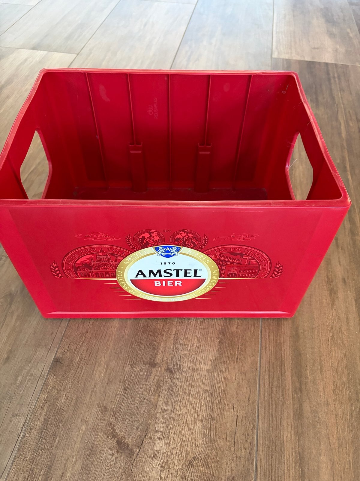 Nieuw: Originele Amstel bier fietskrat 40 x 30 x 24,5, Ophalen of Verzenden, Nieuw, Overige typen, Minder dan 20 kg