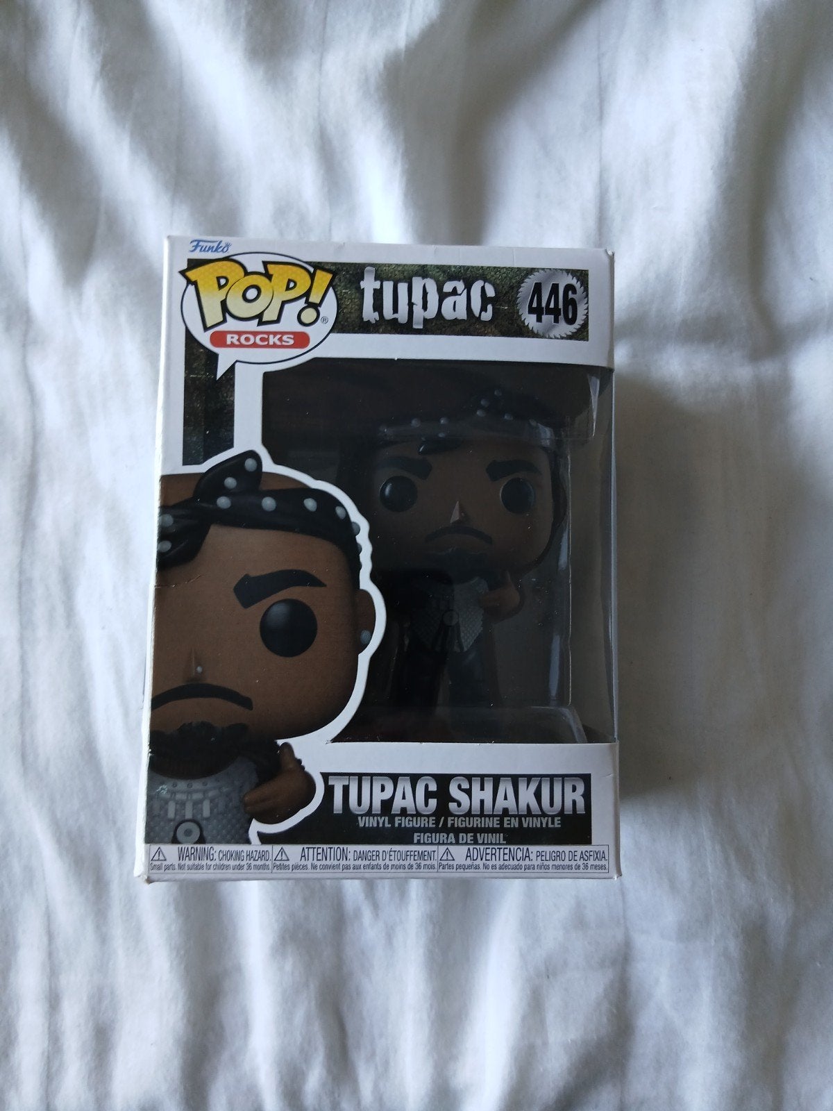Funko Pop! Rocks Tupac Shakur #446, Ophalen of Verzenden, Nieuw
