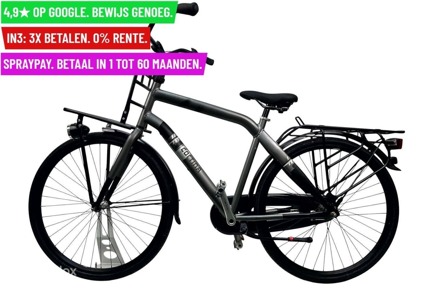 Herenfiets Cortina 28"/52cm/3ver - Garantie/Levering, Fietsen en Brommers, Fietsen | Heren | Herenfietsen, Overige merken, 9713 Bv Groningen