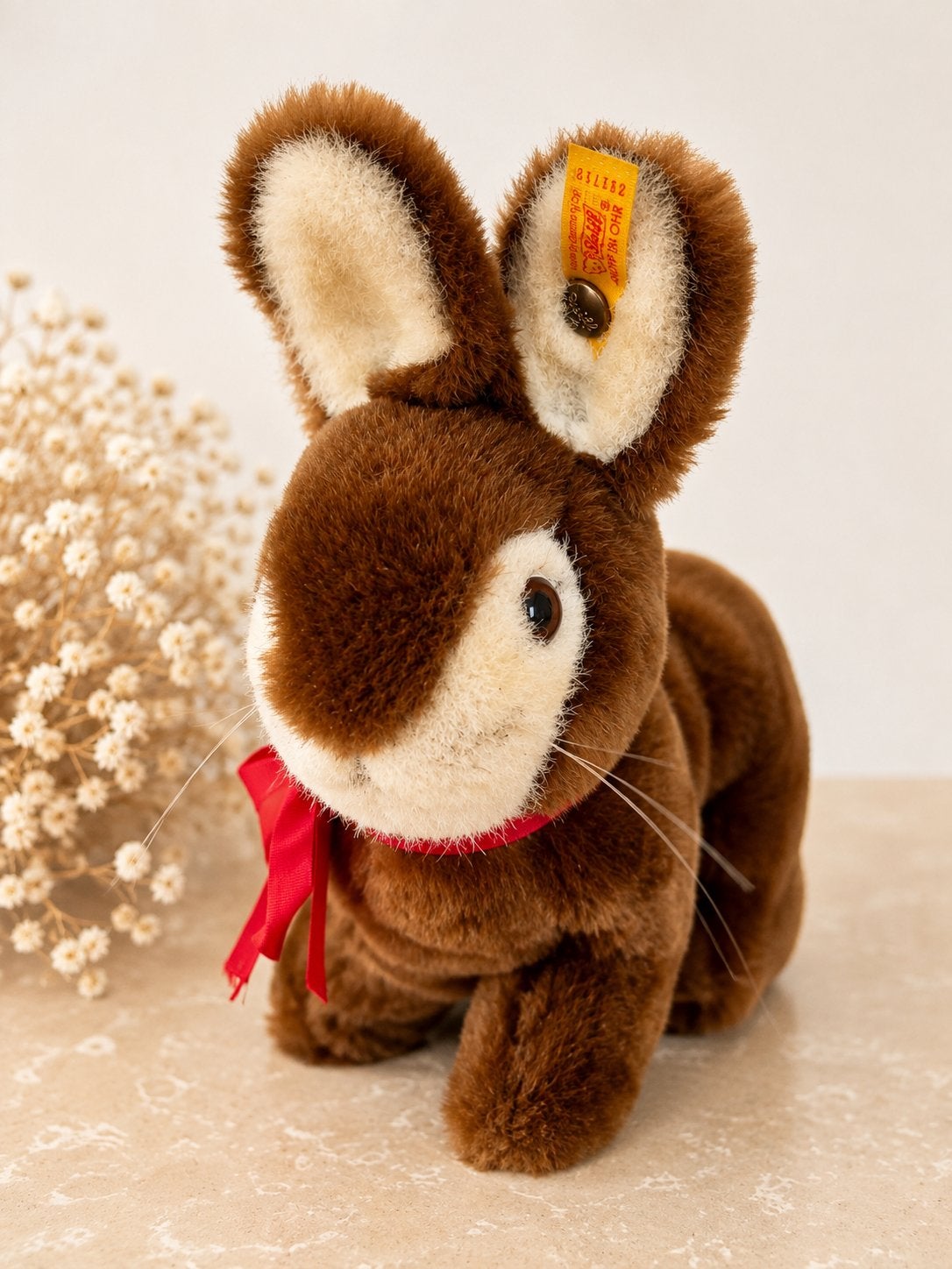 Steiff Hoppy Hase zeldzaam verzamelaarsobject, Overige karakters, Konijn, Ophalen of Verzenden, Klein (minder dan 20 cm)