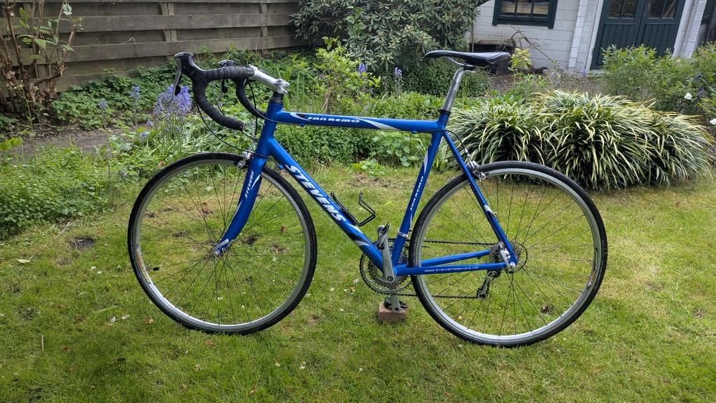 Stevens San Remo racefiets - Shimano Tiagra - Maat 58, Fietsen en Brommers, Fietsen | Racefietsen, Gebruikt, Aluminium, 57 tot 61 cm