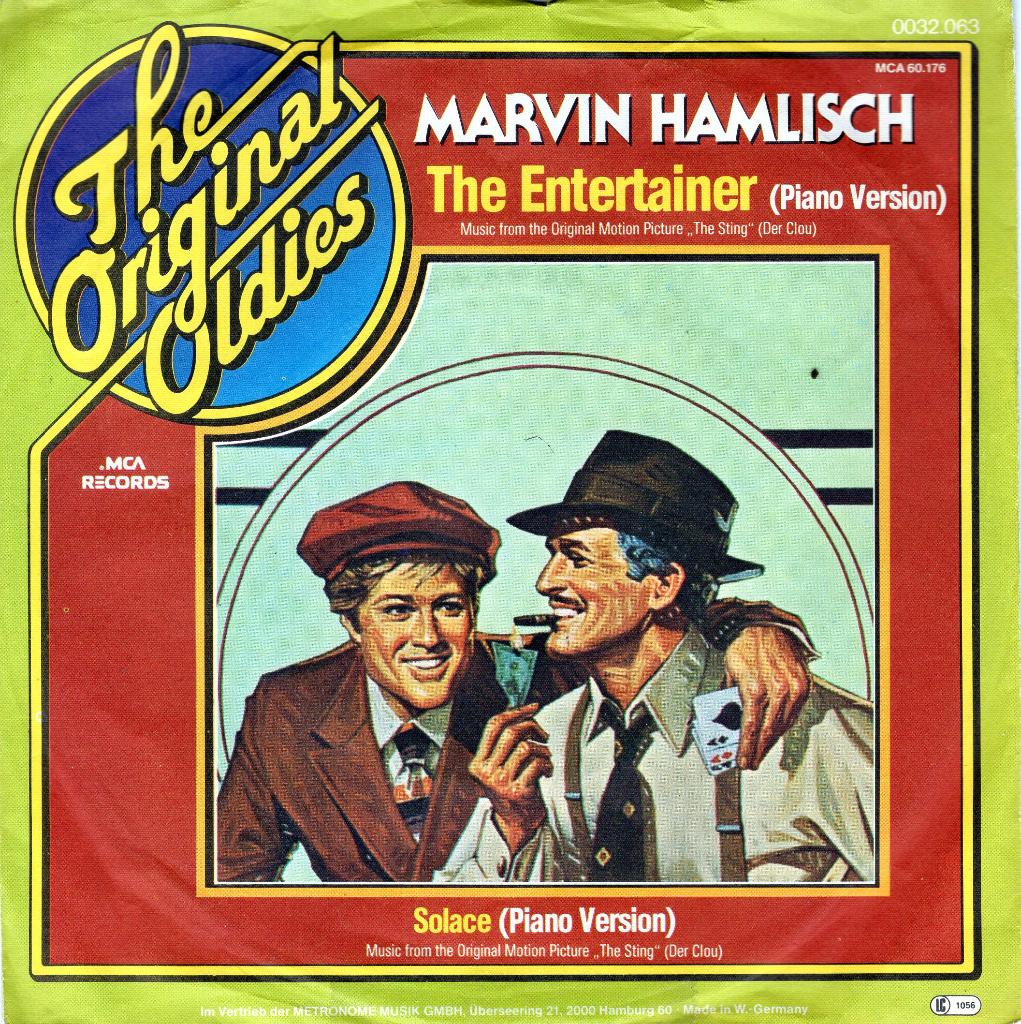 MARVIN HAMLISCH  -  The entertainer, Gebruikt, 7 inch, Single, 1970 - 1979
