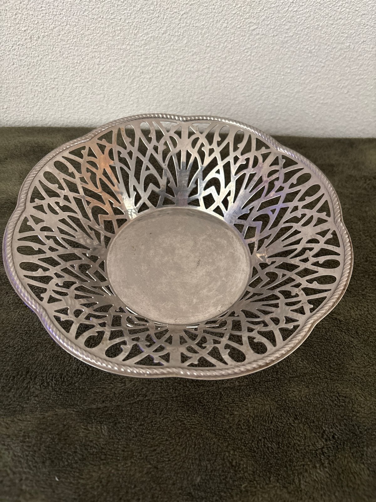 Alessi Premio Inox Le Onde 18/10 Fruitschaal, Ophalen of Verzenden