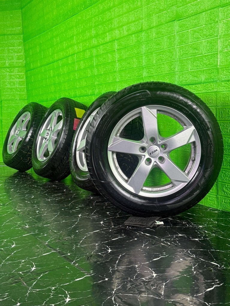 Ford Kuga Volvo XC40 XC60 velgen 17" 5x108 winterset 6mm, Niet ingevuld, Gebruikt, Banden en Velgen, Niet ingevuld