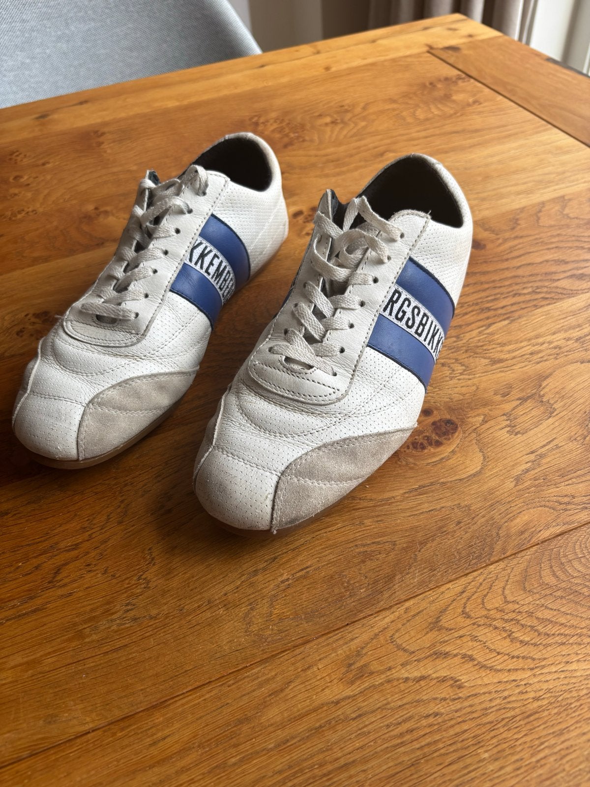 Bikkembergs soccer sneakers maat 42, Ophalen of Verzenden, Gedragen, Wit, Sneakers of Gympen