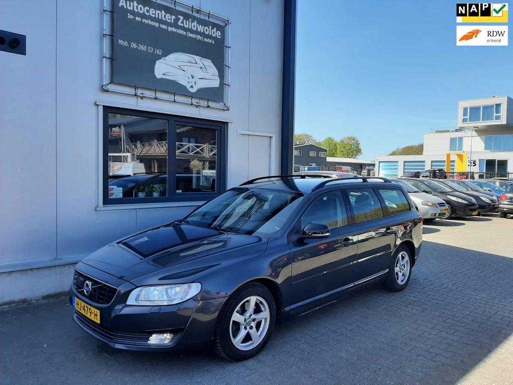 Volvo V70 2.0 D4 Inscription Edition leer navi clima, Auto's, Volvo, 22 km/l, 750 kg, 5 stoelen, Voorwielaandrijving