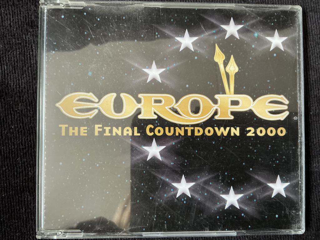 Europe, The Final Countdown 2000 cd-single jewelcase, Cd's en Dvd's, Cd Singles, 1 single, Ophalen of Verzenden, Zo goed als nieuw
