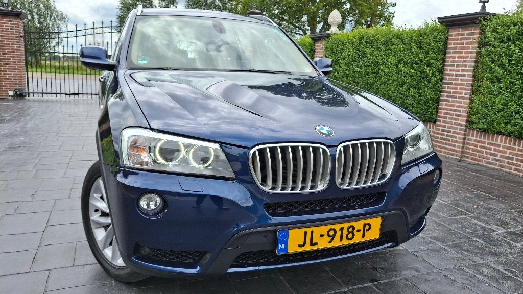 BMW X3 V6 3.0 Turbo Leder Keyless Nw APK Inruil Mogelijk, Auto's, Automaat, Beige, 2993 cc, 258 pk