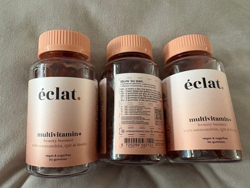 3x Eclat Multivitamine+ Beauty Booster Gummies NIEUW, Ophalen of Verzenden, Nieuw, Overige typen