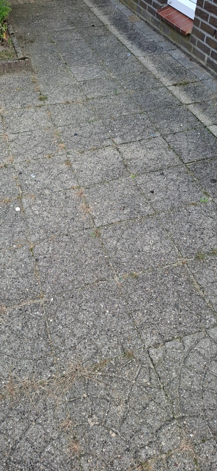 300 betontegels 30x30cm met motief, Ophalen, Gebruikt, 10 m² of meer, Beton