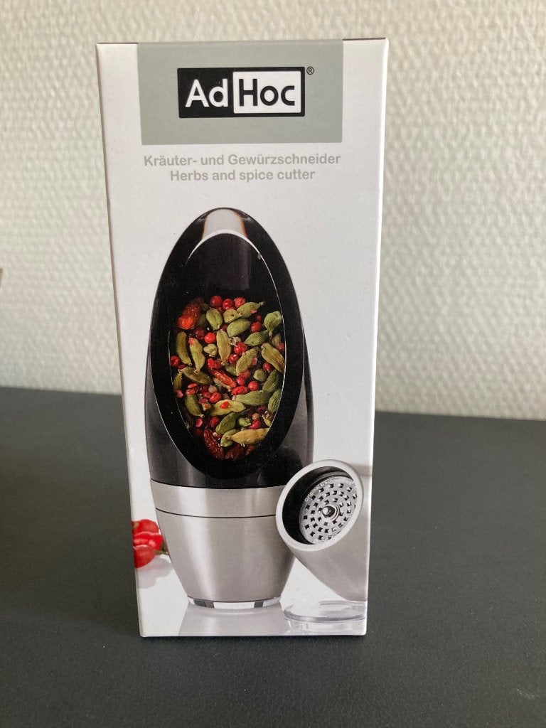 AdHoc Bud Kruidenmolen 15,5 cm - Zwart, Ophalen of Verzenden, Nieuw