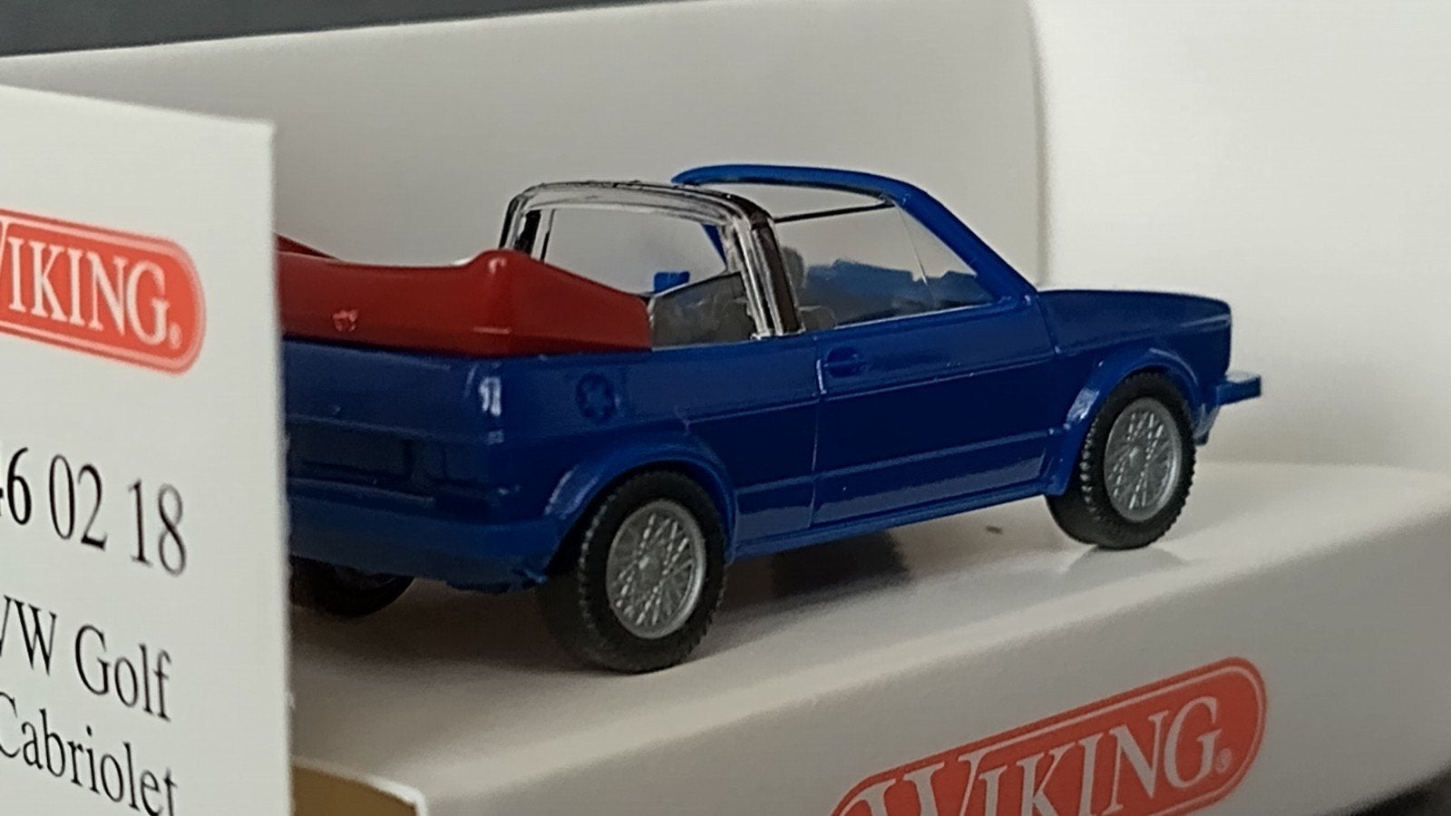 Volkswagen VW Golf 1 Cabrio 1:87 H0 Wiking Pol, Berlin, Wiking, Auto, Verzenden