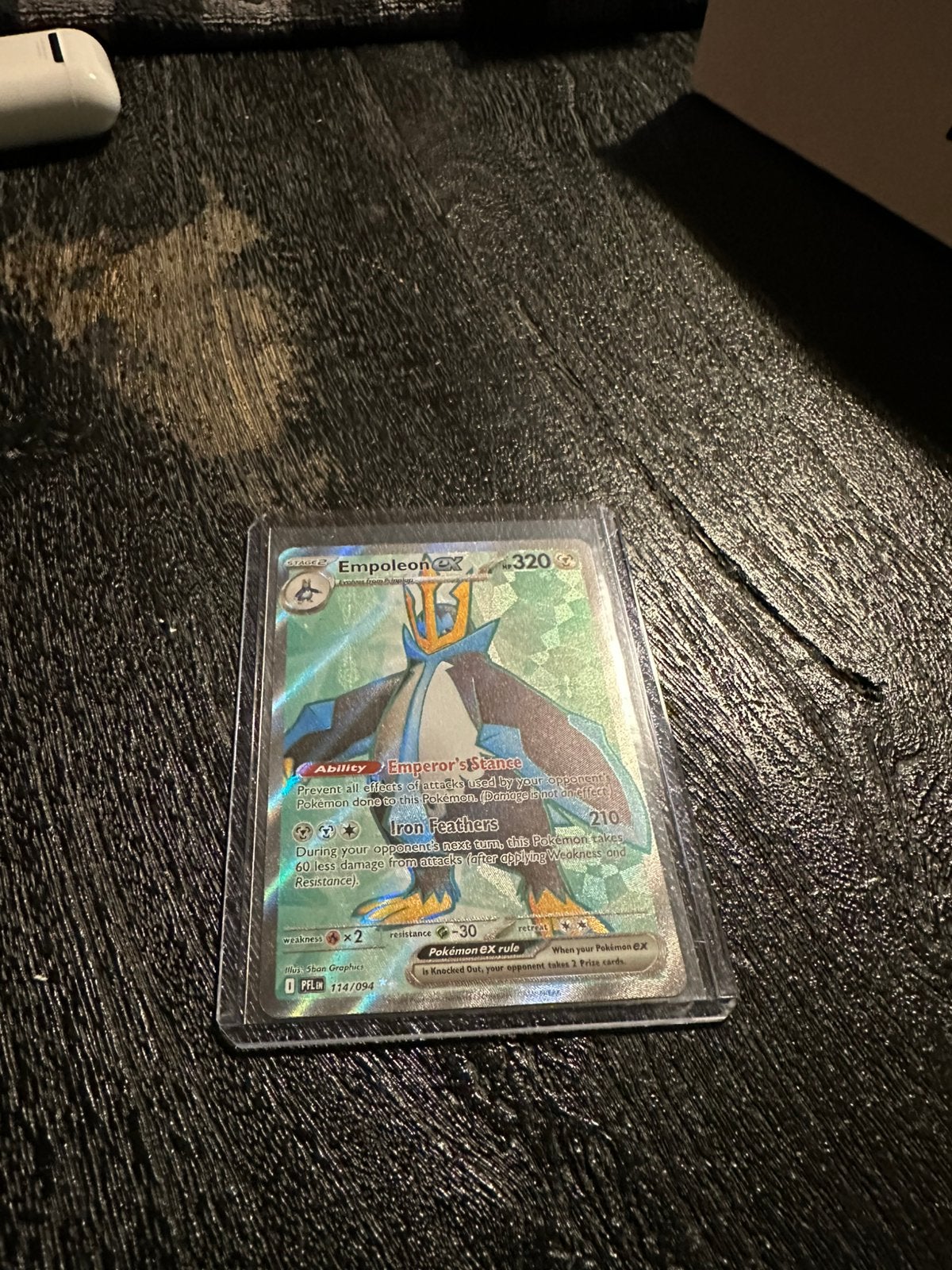 Empoleon EX 114, Hobby en Vrije tijd, Verzamelkaartspellen | Pokémon, Ophalen of Verzenden, Zo goed als nieuw